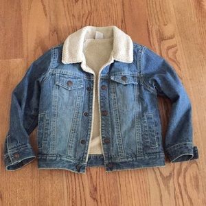 Carters 4t Sherpa lined Jean jacket
